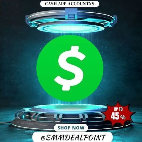 Cash app accountxs  1 