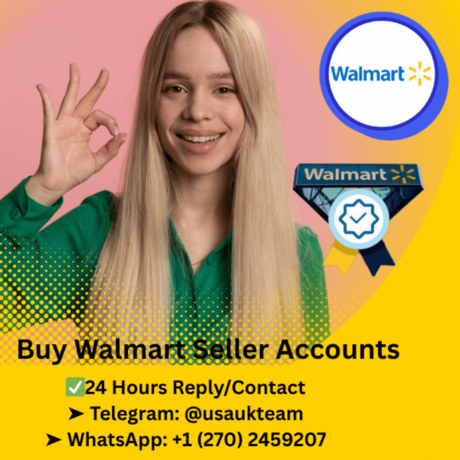 Buy walmart seller accounts  2   1 