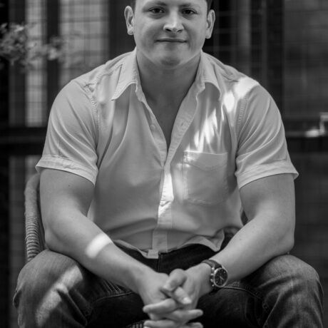 Dayne black and white