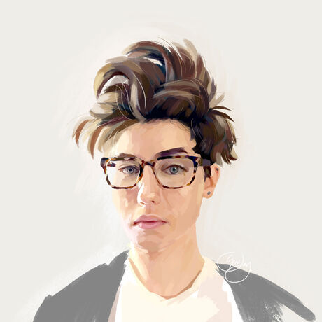 Hair low res profile