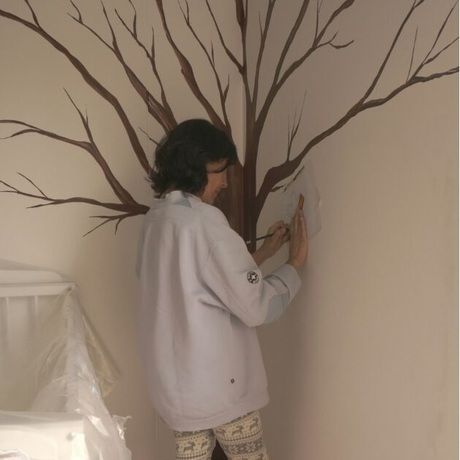 Pintando