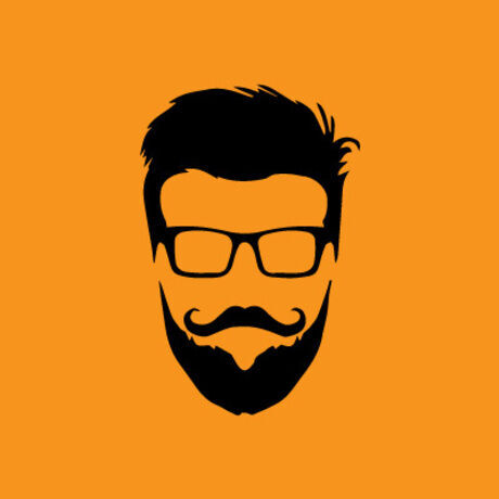 Mustache beard graphic 400x400