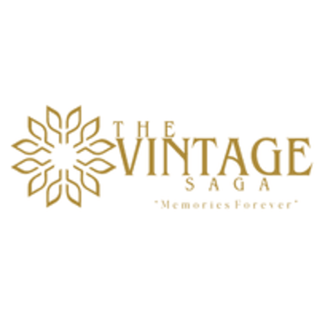 The vintage saga logo