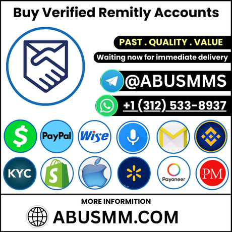 Buy verified remitly accounts   5 