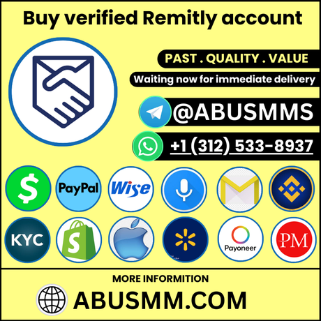 Buy verified remitly account  1 