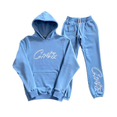 Corteiz blue tracksuit