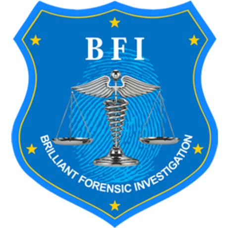 Brilliant forensic logo
