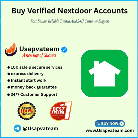 Buy verified nextdoor accounts