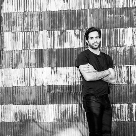 Alex regen brooklyn portrait black white