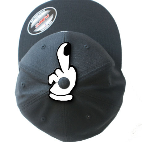 Cap schwarz oben fuckie