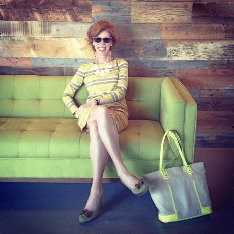 Yellow couch cropped