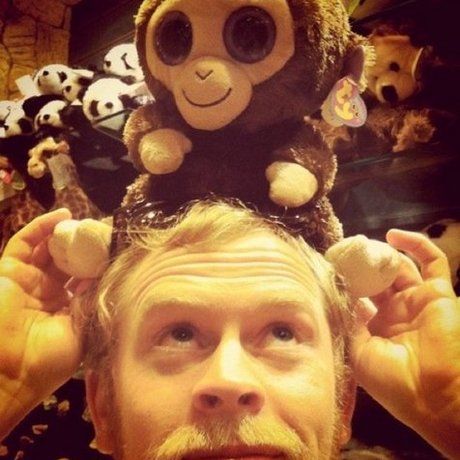 John with monkey 01