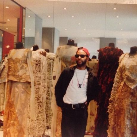 Me at the koji tatsuno showroom paris  1992 1 