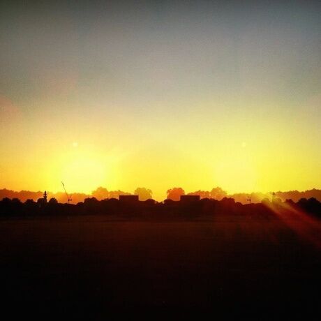 Regents park sunset experimental