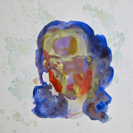 2015  self portrait  acrylic on canvas  2015