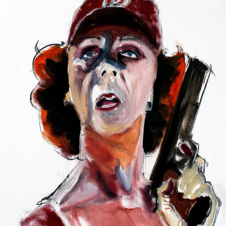 13 elkins self as betty with nats cap