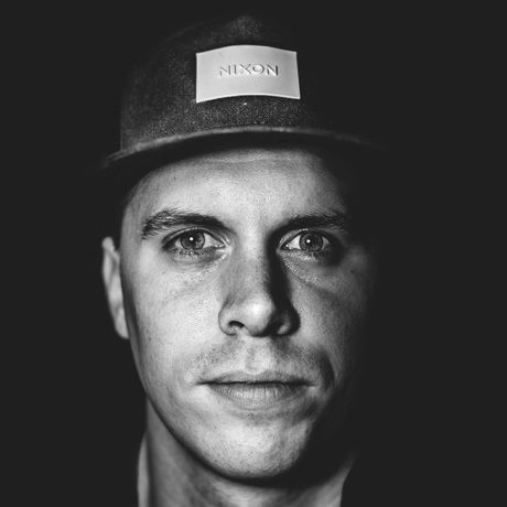 Andy alvarez pop punk portrait b w