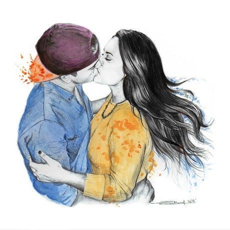 El beso final