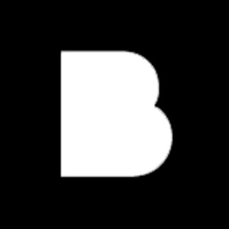 Favicon barte blac fondo negr