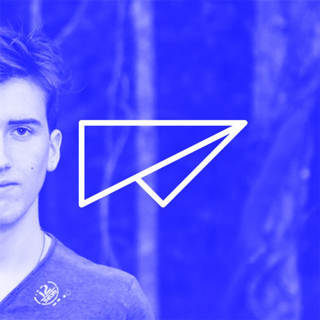 Profile image and icon blue