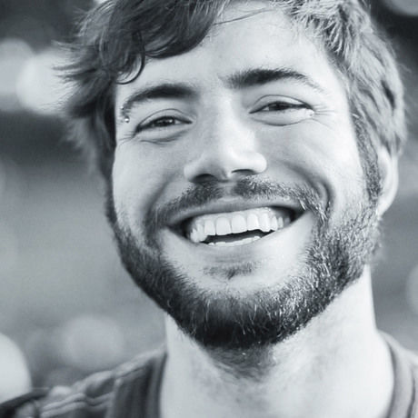 Brian bw photo square large