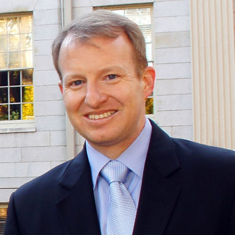 Bryan in front of university hall