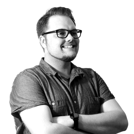 Michael headshot sq bw