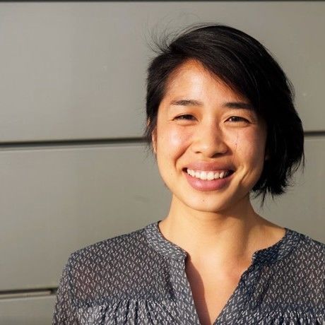 Attendees Tran And Josh Wills Love Happiness