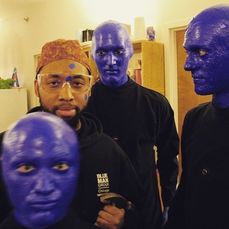 Me blue