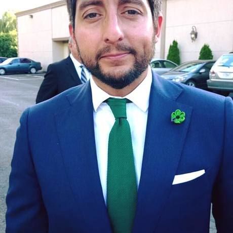 Green tie