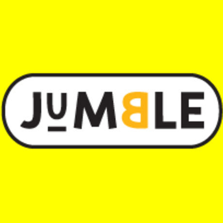 Jumble logo yellow