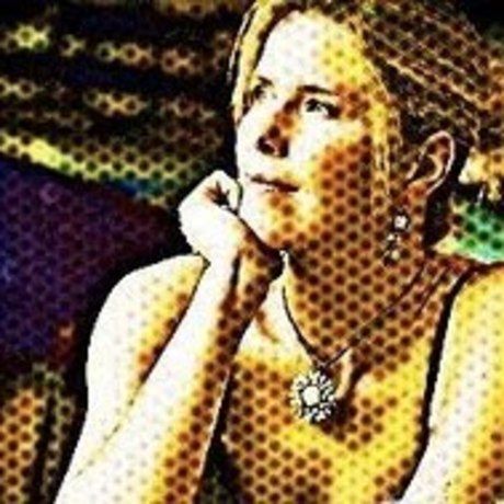 Thoughtful blog pose popart 4