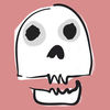 Small skull pink
