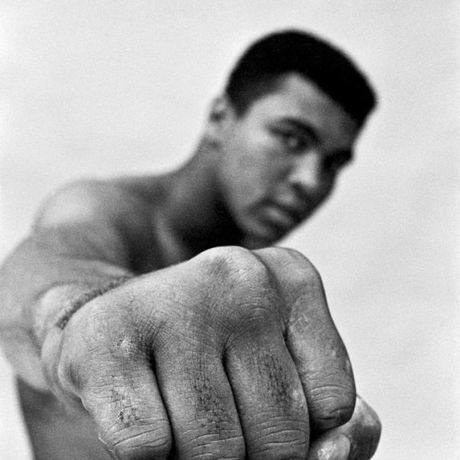 Muhammad ali shows off his right fist chicago 1966 thomas hoepker 1371001215 b