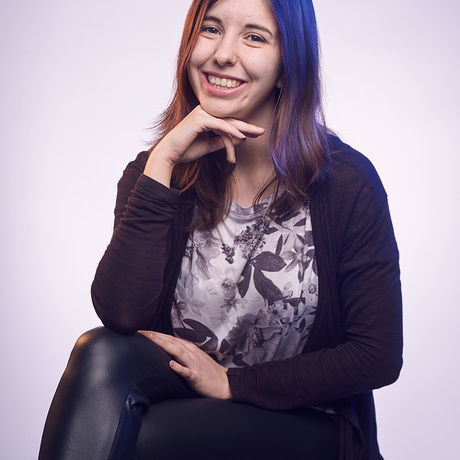 Maya sitting portrait