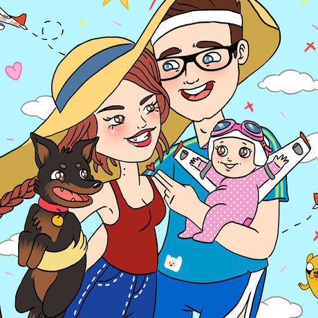 Megan family portrait profile pic
