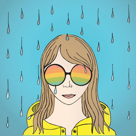 Rain girl 8x8