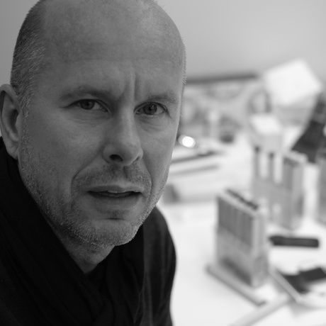Henrik otto in the studio