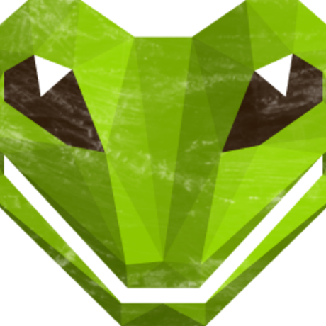 Gecko kopf poly 300px