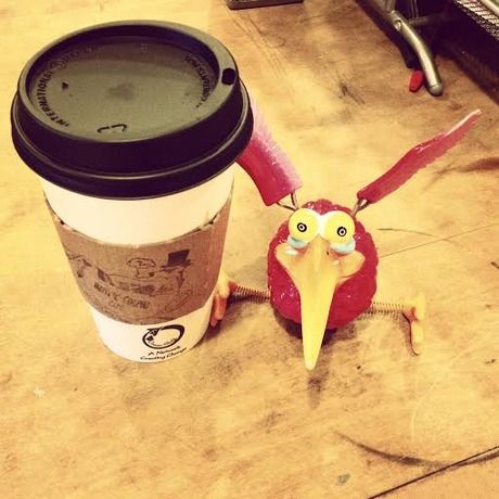 Albert and rustic cosmo coffee