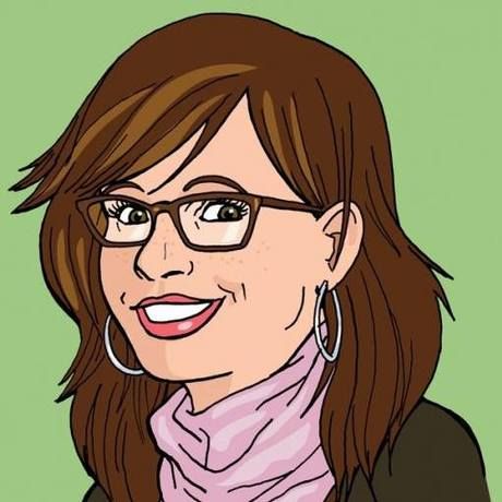 Illustrated headshot