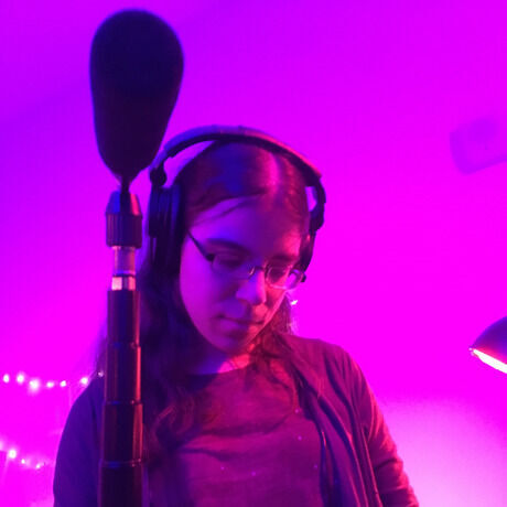 3 33am on set pic me taking roomtone resized