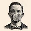 Small vintage respirator