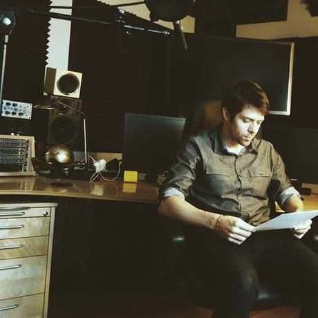 In the studio