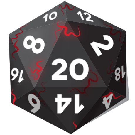 D20 black