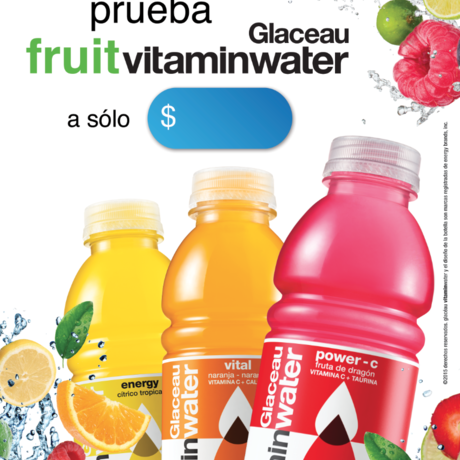 Poster fruit vitaminwater
