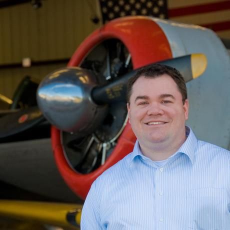 Grant at commorative air force