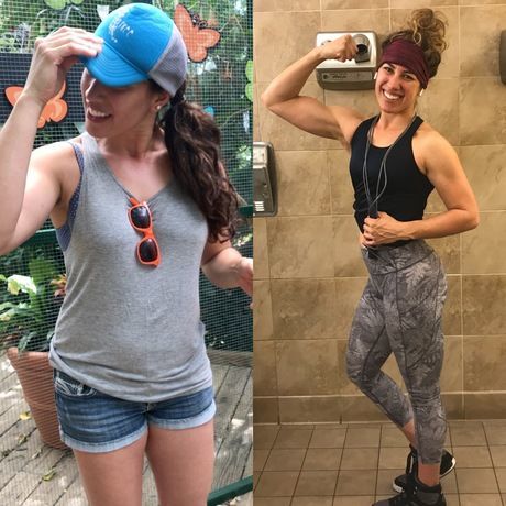 Evas before and after