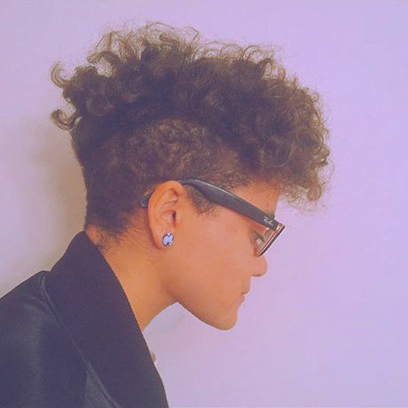 Edited photo hair