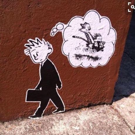 Grown up calvin